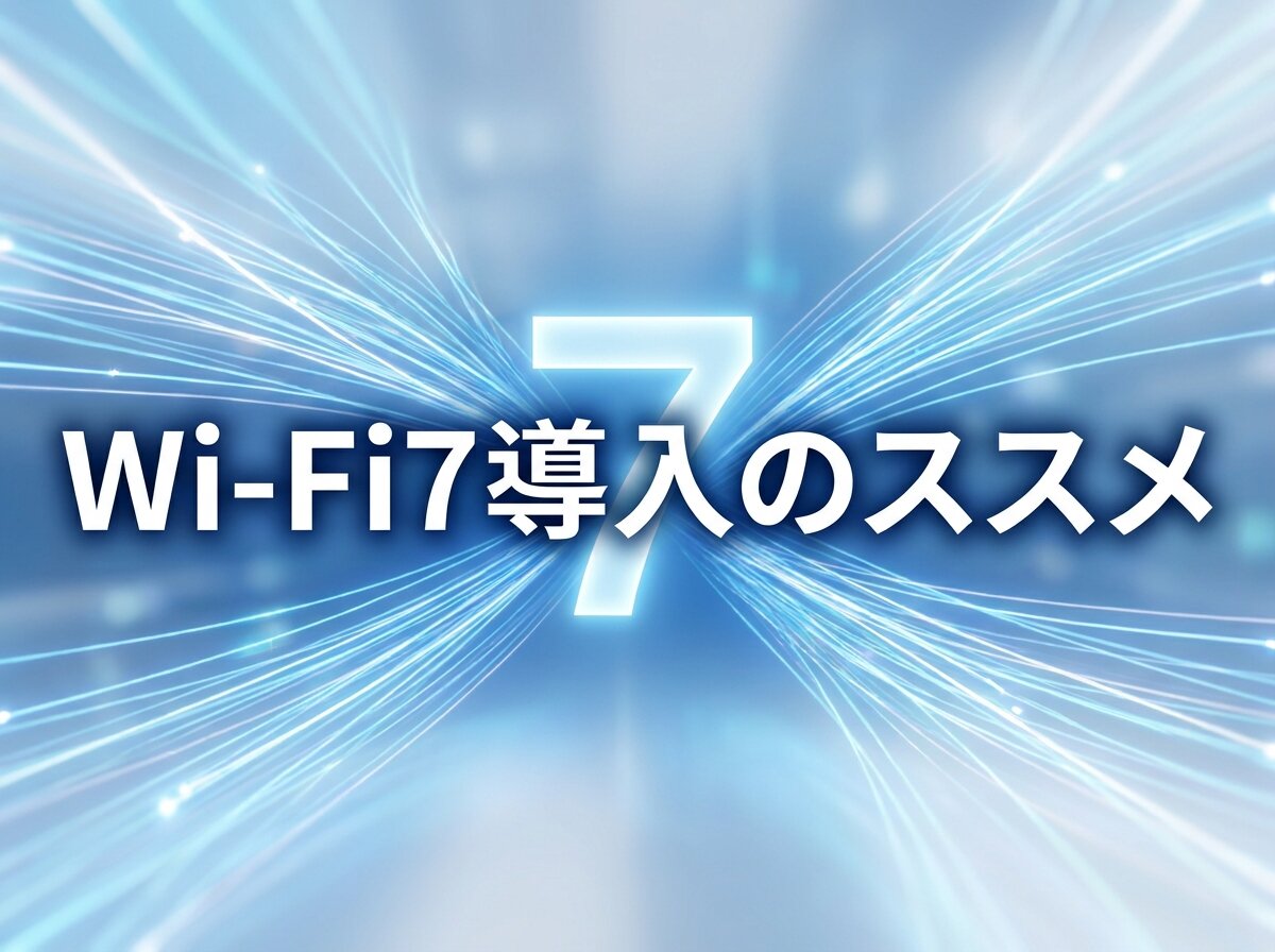 Wi-Fi7導入のススメ